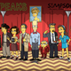 Illustration for article titled The Cast Of emTwin Peaks/em Drawn In The Style Of emThe Simpsons/em